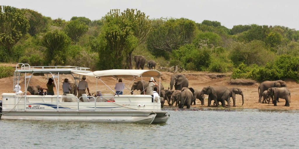 Boat rides in akagera